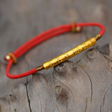S999 Sterling Silver Red Lucky Bracelet for Man&Women