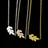 LKXINXSL Plant Leaves Bracelet for Women Charms Engagement Chain