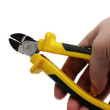 LL10206 Diagonal Cutting Pliers, Heavy-Duty, Angled Head, 6.3-Inch