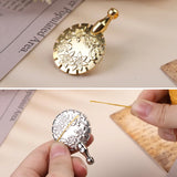 Retro Pendant Yarn Cutter Disconnector Round Shape Craft DIY Sewing Tools