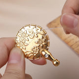 Retro Pendant Yarn Cutter Disconnector Round Shape Craft DIY Sewing Tools