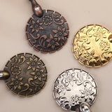Retro Pendant Yarn Cutter Disconnector Round Shape Craft DIY Sewing Tools