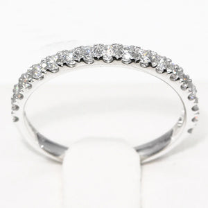 Tibetan Silver Anti Allergy CZ Engagement Wedding Ring
