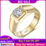 Tibetan Silver CZ Zircon Men's Wedding Band