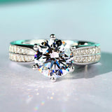 Tibetan Silver Zirconia Rings for Women