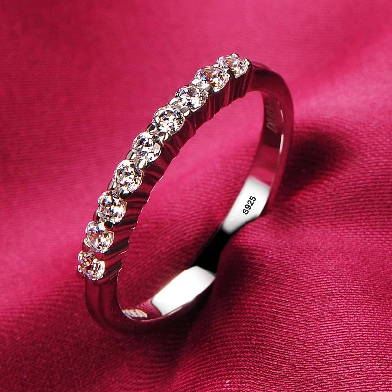 Tibetan Silver 3 Layer Wedding Band Women Engagement Ring