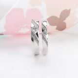 Tibetan Silver Couple Rings Engagement Wedding Bands