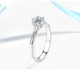 Tibetan Silver Ring with Cubic Zircon for Women