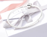 3mm Tibetan Silver Charm Bracelet Allergy-Free Jewelry