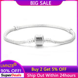 3mm Tibetan Silver Charm Bracelet Allergy-Free Jewelry