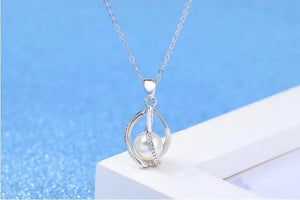 14k Gold 35mm Pendant Necklace for Lovers - Hot Sell Product