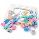 20pcs Butterfly Beads Silicone Teething Necklace DIY Loose Bead Teething Toys