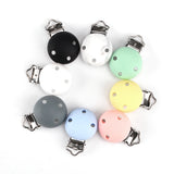 5 Pcs Silicone Pacifier Clip Accessories for DIY Chain Tool Teether BPA Free