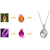 LOL Game Rakan & Xayah Pendant 925 Silver Sweater Necklace Women Couple