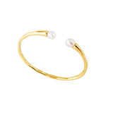 Natural Pearl Bracelet Brass Jewelry