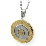 Constellation Chart Pendant Gold-Color Vintage