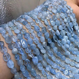 Aquamarine BAROQUE Beads 8-12mm Loose for DIY Jewelry