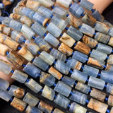 Calcite pillar loose beads 7*12mm for DIY jewelry necklace