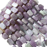 Kunzite Purple Loose Beads 12x16mm Oblong for DIY Jewelry Necklace
