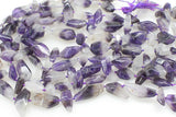 Amethyst Flat Baroque Beads 18-24mm for DIY Jewelry Necklace