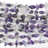Amethyst Flat Baroque Beads 18-24mm for DIY Jewelry Necklace
