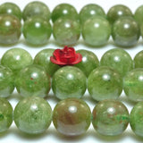 Green Apatite Round 8mm Beads for DIY Jewelry Necklace