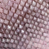 Pink Morganite 8mm Faceted Loose Beads for DIY Necklace