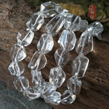 Quartz Crystal Faceted Baroque Loose Beads for DIY Jewelry