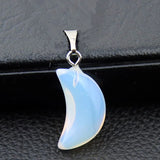 10pcs Moonstone Charms Pendants for Jewelry Making
