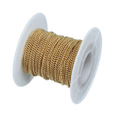 Stainless Steel Link Chain 10 Yards 1.5mm-2.5mm for DIY Jewelry Making