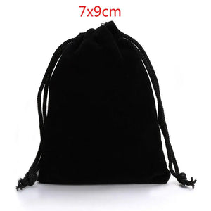 10Pcs 7*9cm 9*12cm Velvet Drawstring Pouch Jewelry Packaging Bag