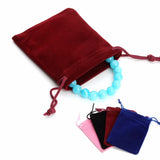 10Pcs 7*9cm 9*12cm Velvet Drawstring Pouch Jewelry Packaging Bag