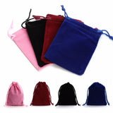 10Pcs 7*9cm 9*12cm Velvet Drawstring Pouch Jewelry Packaging Bag