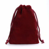 10Pcs 7*9cm 9*12cm Velvet Drawstring Pouch Jewelry Packaging Bag