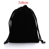 10Pcs 7*9cm 9*12cm Velvet Drawstring Pouch Jewelry Packaging Bag
