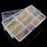 DIY Jewelry Making Kit with Rose Bead Caps and Findings
