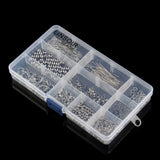 DIY Jewelry Making Kit with Rose Bead Caps and Findings