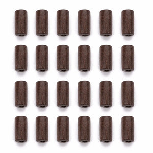 300pcs 12X6mm Brown Wooden Beads for DIY Jewelry Making