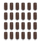 300pcs 12X6mm Brown Wooden Beads for DIY Jewelry Making