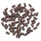 300pcs 12X6mm Brown Wooden Beads for DIY Jewelry Making