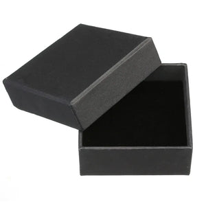 LOULEUR Jewelry Packaging Paper Box Inside Sponge Gift Boxes for Earrings Ring