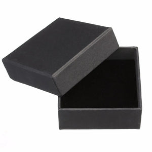 LOULEUR Jewelry Packaging Paper Box Inside Sponge Gift Boxes for Earrings Ring