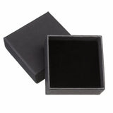 LOULEUR Jewelry Packaging Paper Box Inside Sponge Gift Boxes for Earrings Ring