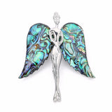 Shell Angel Necklace Pendant Wing Charm Pendant Jewelry Women Gift