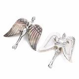 Shell Angel Necklace Pendant Wing Charm Pendant Jewelry Women Gift
