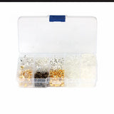 Clear Plastic Bullet Ear Plugging Earring Backs DIY Jewelry Making Accessories