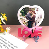 Heart-shaped Photo Frame Epoxy Resin Mold