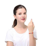 6pcs Kabbalah Bracelets Evil Eye Hamsa Hand for Protection Red/Black String