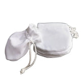 10Pcs Flannel Teal Jewelry Gift Velvet Bags Pouch Polishing Cloth Self Seal Pink