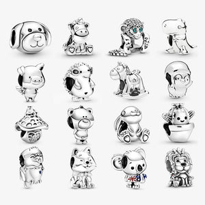 925 Silver Animal Bead for Bracelet Making